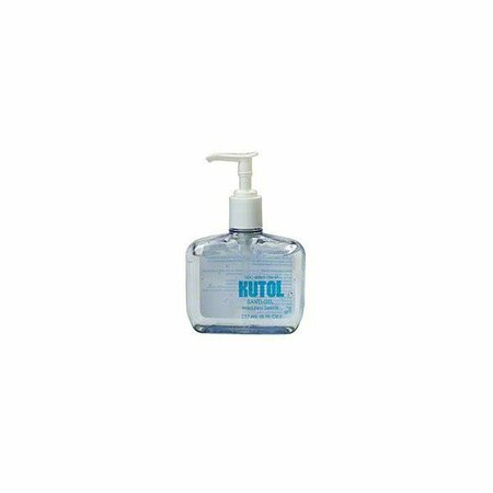 KUTOL PRODUCTS CO Kutol Santi-Gel Instant Hand Sanitizer Clear 62% Alcohol 8 oz Pump Bottle, 12PK 5619